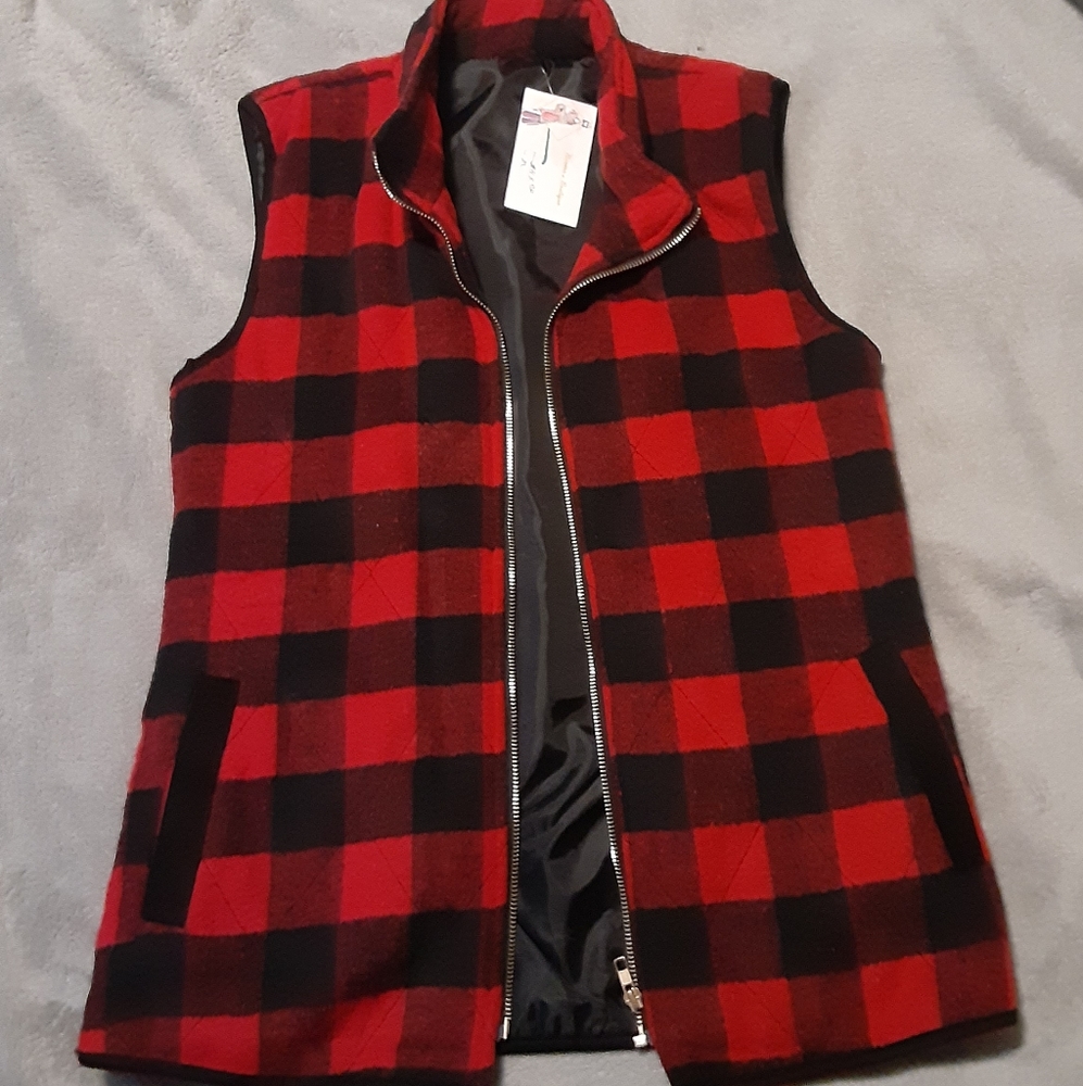 Buffalo Plaid Vest